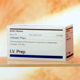 IV Prep Antiseptic Wipe, Case of 1000